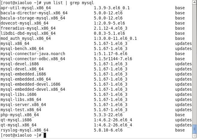 CentOS6.4系統中Mysql數據庫卸載、安裝與配置教程[圖文]
