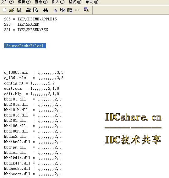 制作win2003自動安裝盤-集成補丁/Raid及硬件驅(qū)動二(編輯txtsetup.sif文件)