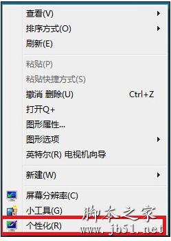 Win7右鍵沒有個性化的原因分析