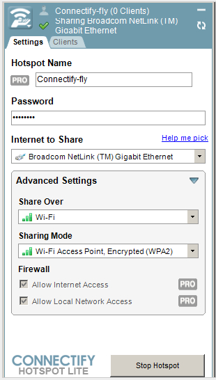通過connectify在windows7下創建無線wifi熱點(解決Y460失敗方法)