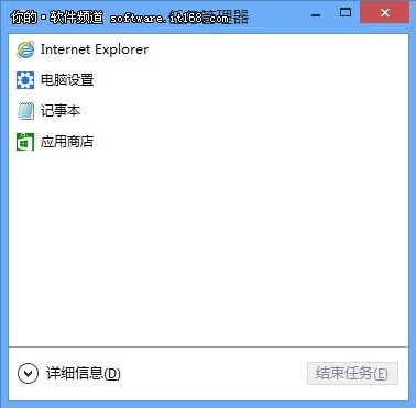 如何使用win8系統(tǒng)的任務(wù)管理器[圖文]