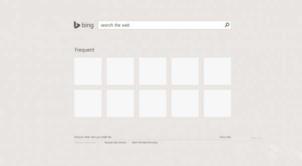 Windows 8.1和IE11更新：導(dǎo)航頁(yè)已加入搜索框