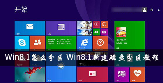 Win8.1系統(tǒng)怎么分區(qū)？windows8.1新建磁盤分區(qū)教程