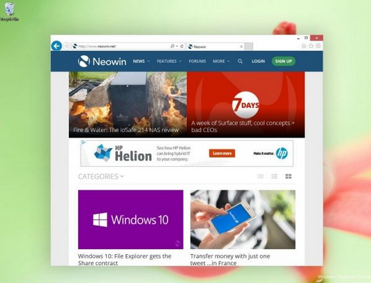 Win10系統全新的窗口陰影效果怎么樣在視覺上有什么不同