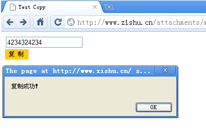 復(fù)制Input內(nèi)容的js代碼_支持所有瀏覽器，修正了Firefox3.5以上的問題