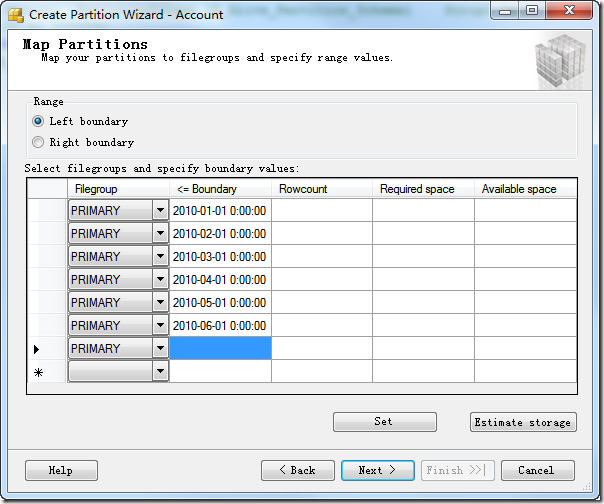 SqlServer性能優(yōu)化——Partition（創(chuàng)建分區(qū)）